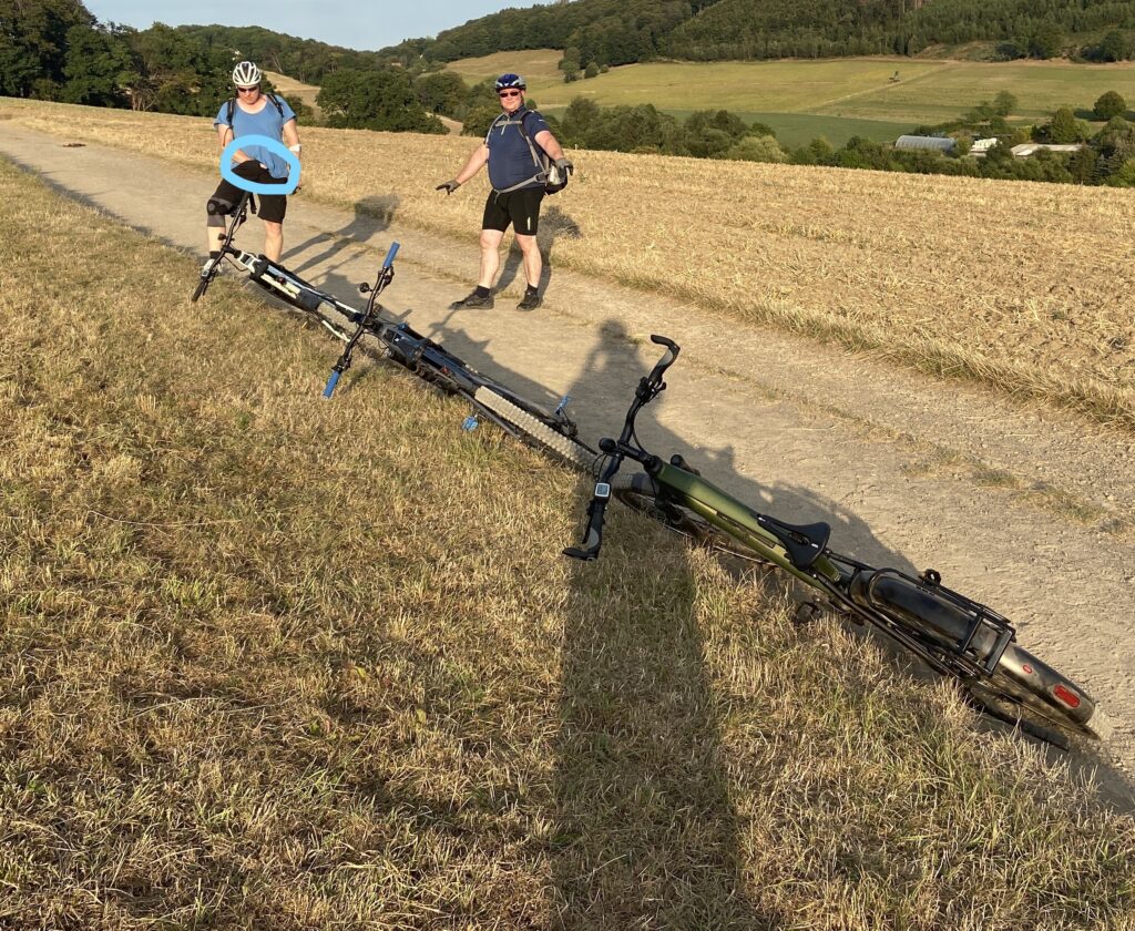 Montag -> EMTB -> Bike-Time und dieses Mal zu Dritt! 🤘🏻👍🏻💪🏻