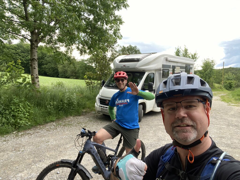 Riding known ways – E(?)- MTB Eingewöhnungstour mit nem Kumpel auf gewohntem Terrain